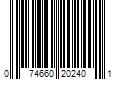 Barcode Image for UPC code 074660202401