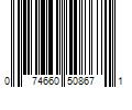 Barcode Image for UPC code 074660508671. Product Name: 