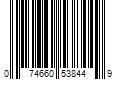 Barcode Image for UPC code 074660538449