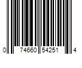 Barcode Image for UPC code 074660542514