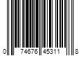 Barcode Image for UPC code 074676453118