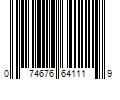 Barcode Image for UPC code 074676641119