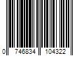 Barcode Image for UPC code 0746834104322