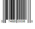 Barcode Image for UPC code 074685000068