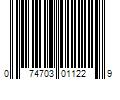 Barcode Image for UPC code 074703011229