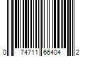 Barcode Image for UPC code 074711664042