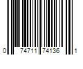 Barcode Image for UPC code 074711741361