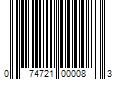 Barcode Image for UPC code 074721000083