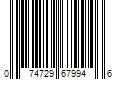 Barcode Image for UPC code 074729679946