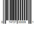 Barcode Image for UPC code 074737000091