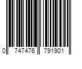 Barcode Image for UPC code 0747476791901