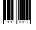 Barcode Image for UPC code 0747479000017