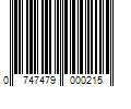 Barcode Image for UPC code 0747479000215