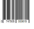 Barcode Image for UPC code 0747505000615