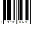 Barcode Image for UPC code 0747505006396