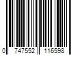 Barcode Image for UPC code 0747552116598