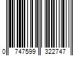 Barcode Image for UPC code 0747599322747