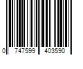 Barcode Image for UPC code 0747599403590