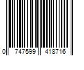 Barcode Image for UPC code 0747599418716