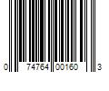 Barcode Image for UPC code 074764001603