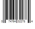 Barcode Image for UPC code 074764322784