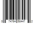 Barcode Image for UPC code 074764584472