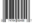 Barcode Image for UPC code 074764584557