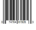 Barcode Image for UPC code 074764615053