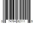 Barcode Image for UPC code 074764621115