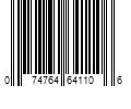 Barcode Image for UPC code 074764641106