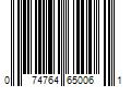 Barcode Image for UPC code 074764650061