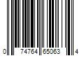 Barcode Image for UPC code 074764650634