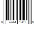 Barcode Image for UPC code 074764704610