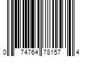 Barcode Image for UPC code 074764781574