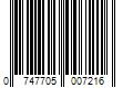 Barcode Image for UPC code 0747705007216