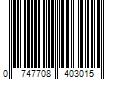 Barcode Image for UPC code 0747708403015