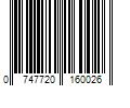 Barcode Image for UPC code 0747720160026