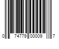 Barcode Image for UPC code 074779000097