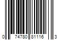 Barcode Image for UPC code 074780811163