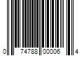 Barcode Image for UPC code 074788000064