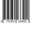 Barcode Image for UPC code 0747930033400