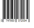 Barcode Image for UPC code 0747930072034