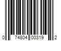 Barcode Image for UPC code 074804003192