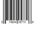 Barcode Image for UPC code 074804057706