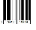 Barcode Image for UPC code 0748119110394