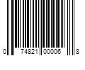 Barcode Image for UPC code 074821000068. Product Name: 