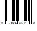 Barcode Image for UPC code 074826783140