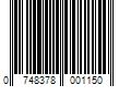 Barcode Image for UPC code 0748378001150. Product Name: Ecoco Eco Style Gel - Krystal - 32oz