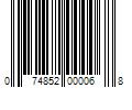 Barcode Image for UPC code 074852000068