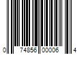 Barcode Image for UPC code 074856000064